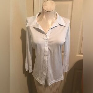 Vidrio blouse new size 42 white 3/4 sleeve